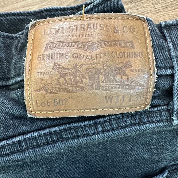 Men's Levi's Denim Jeans Black Wash 31x30 - Two Pairs - Picture 4 of 5